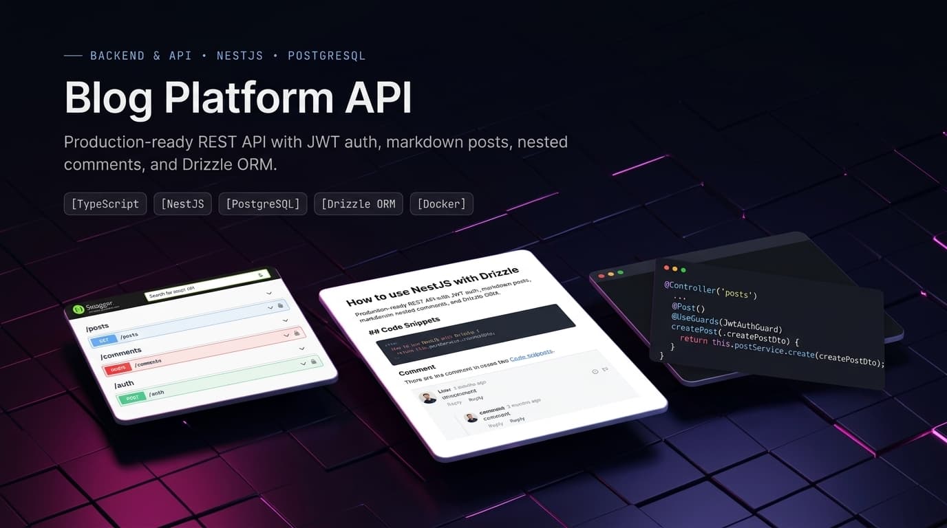 Blog Platform API preview