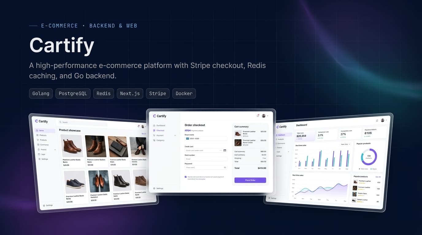Cartify Platform preview